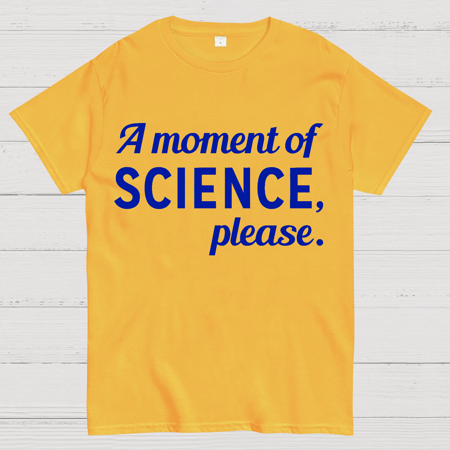 A Moment of Science, Please  T-Shirt