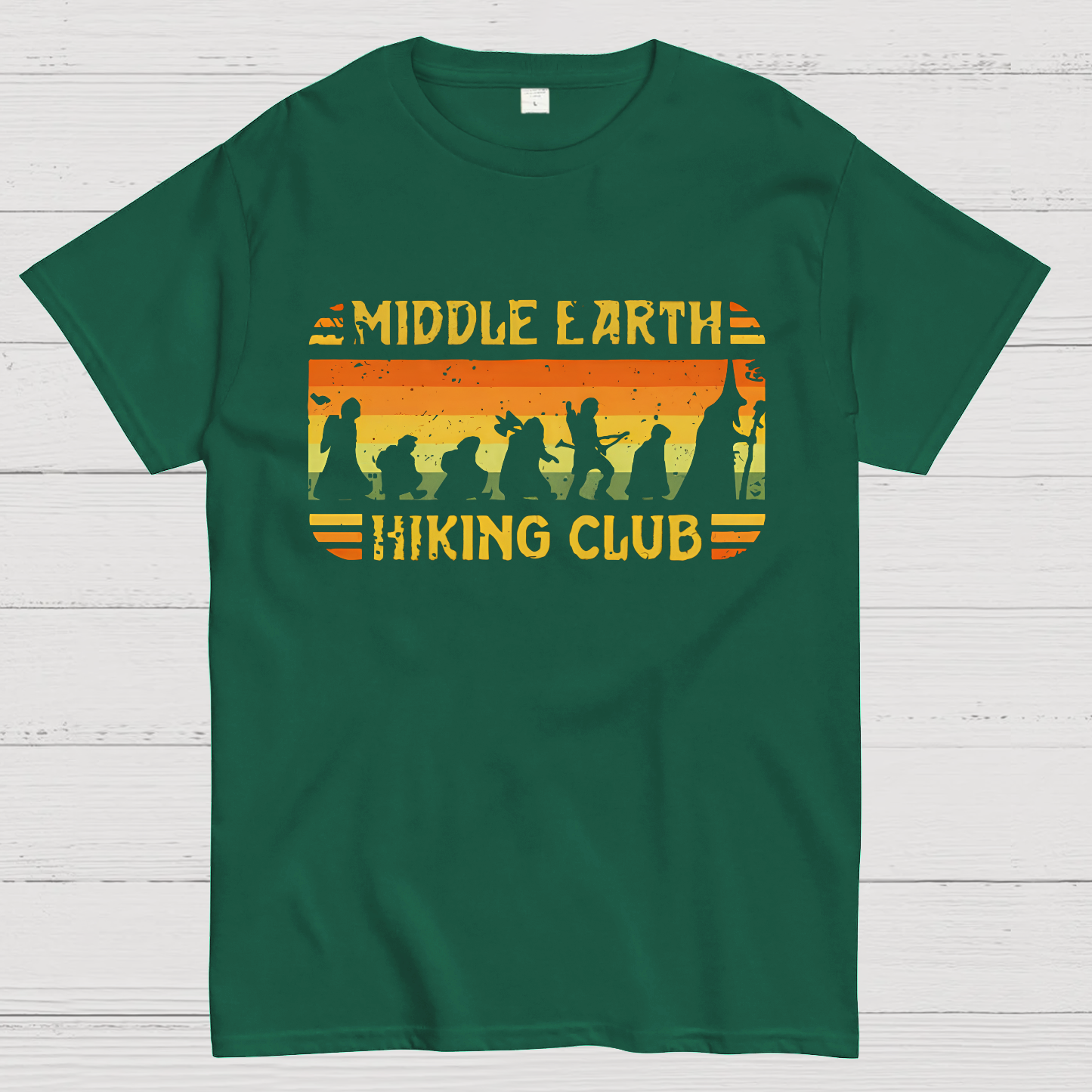 Middle Earth Hiking Club  T-Shirt