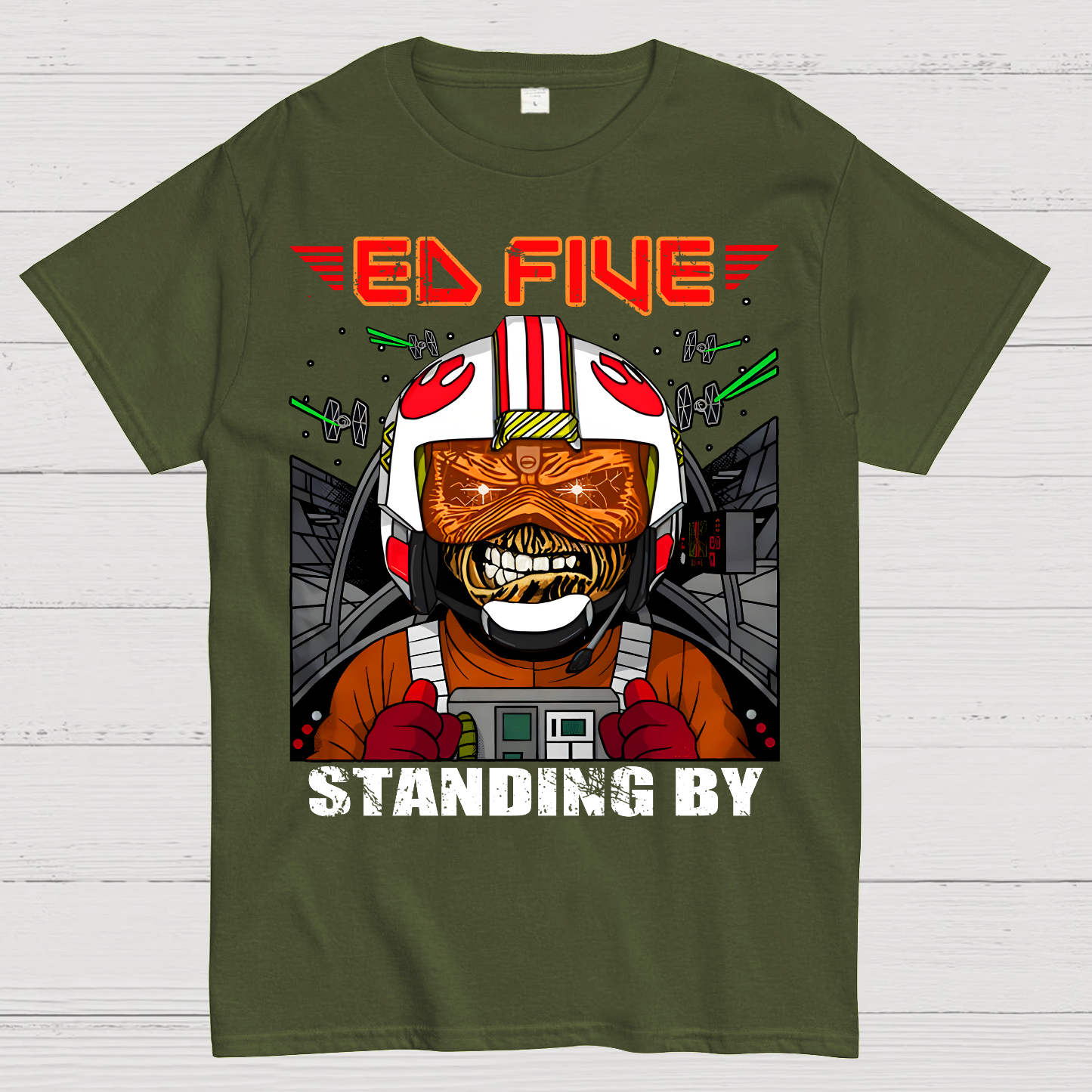 Ed Five Standing By  T-Shirt
