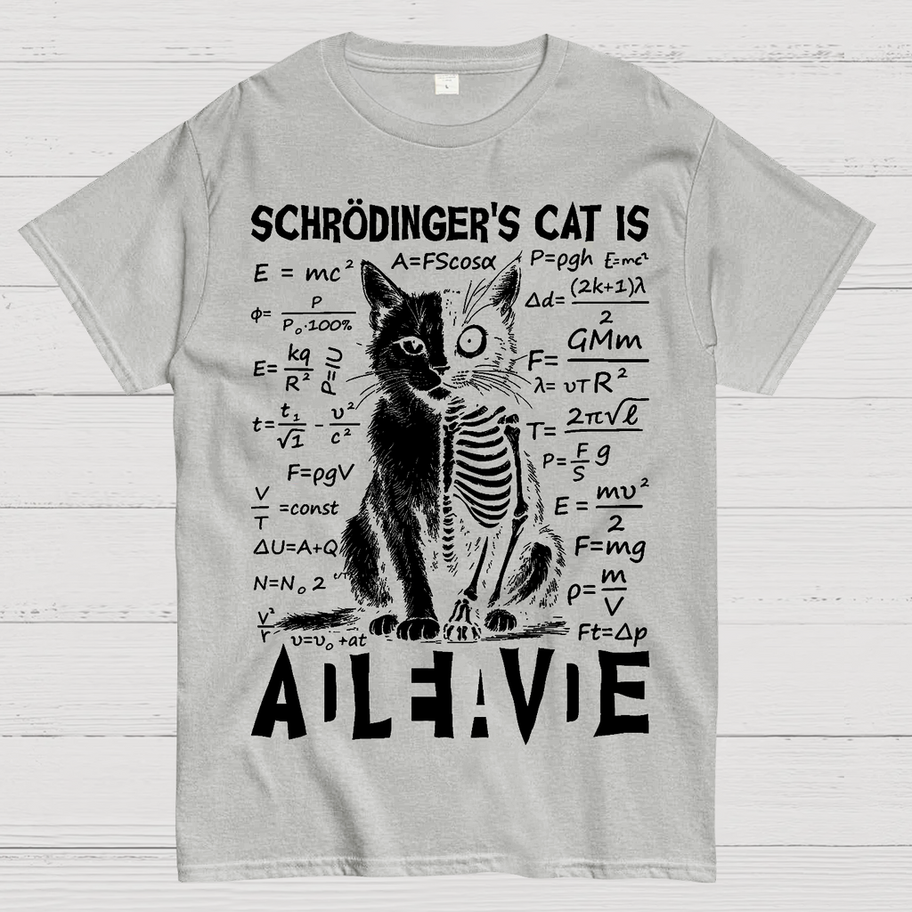 Schrödinger's Cat Dead And Alive  T-Shirt