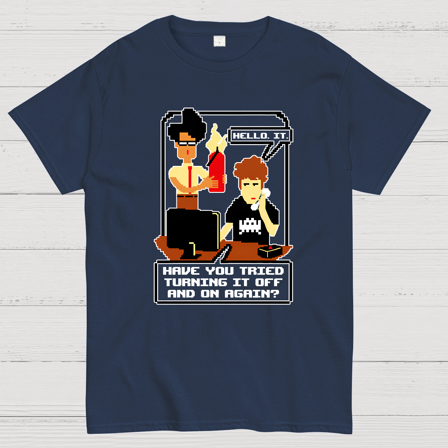Tech Support Sitcoms - Funny Catchphrases  T-Shirt