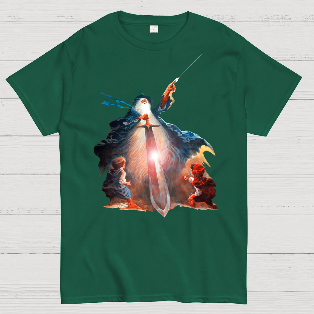 Retro Vintage Fantasy The Lord Of The Rings Unisex  T-Shirt