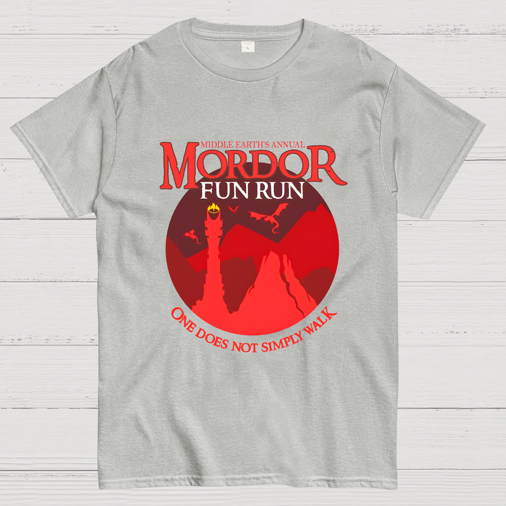 Middle Earth’S Mordor Fun Run One Does Not Simply Walk  T-Shirt