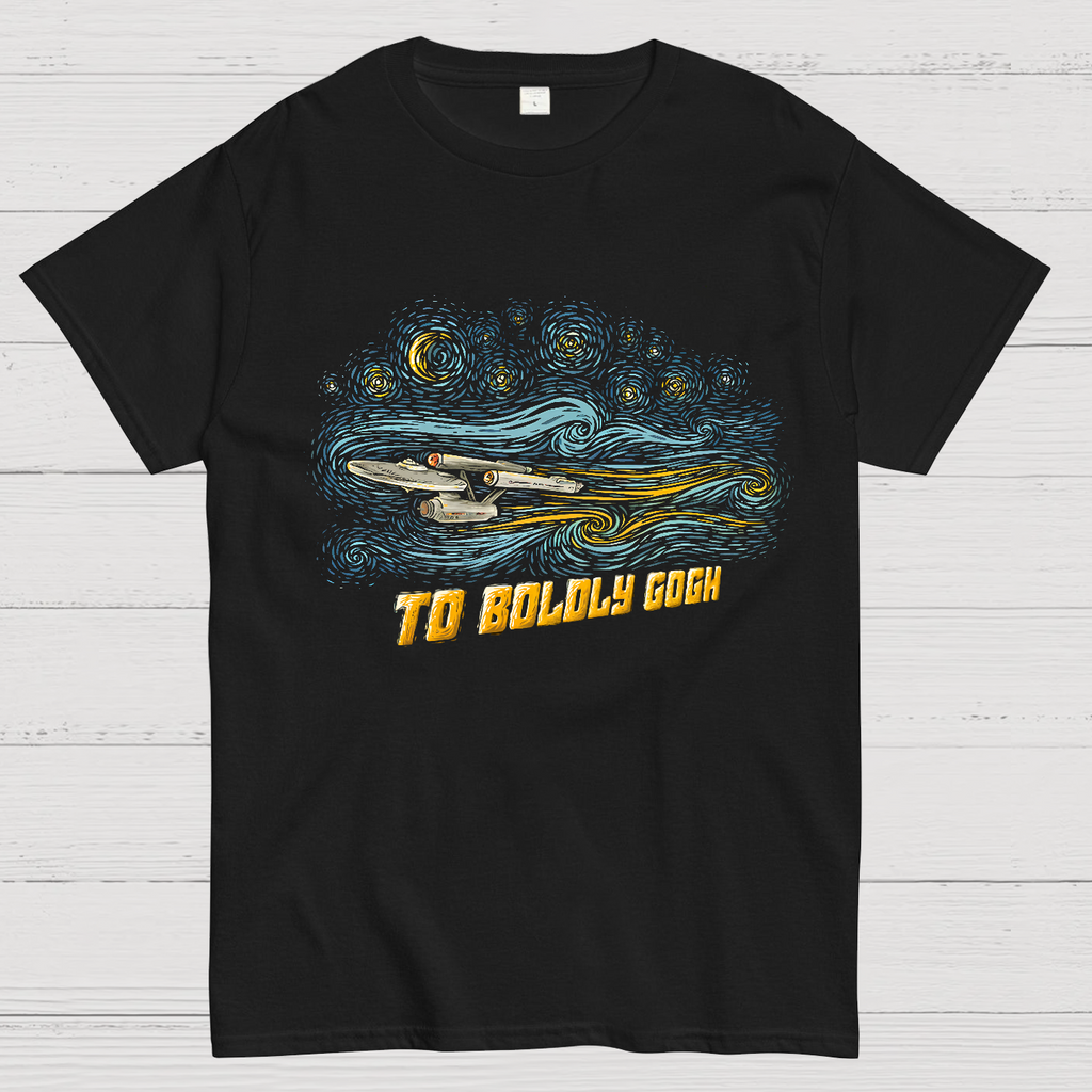 To Boldly Gogh Nerd T-Shirt