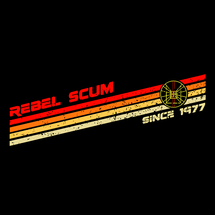 Rebel Scum Since 1977  T-Shirt