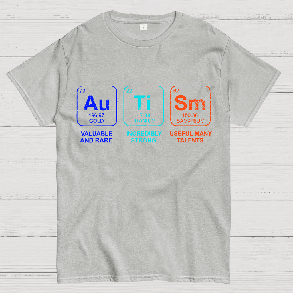 Autism Periodic Table  T-Shirt