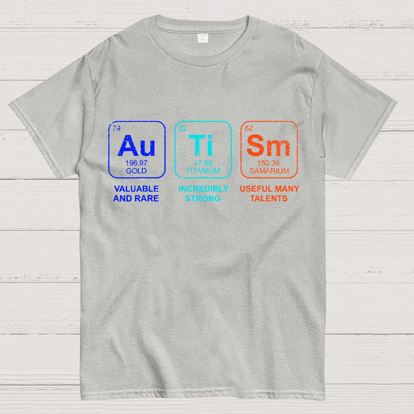 Autism Periodic Table  T-Shirt