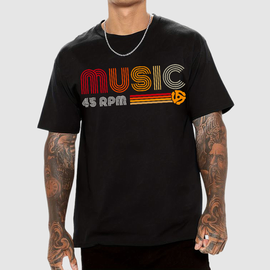 45 RPM Music  T-Shirt