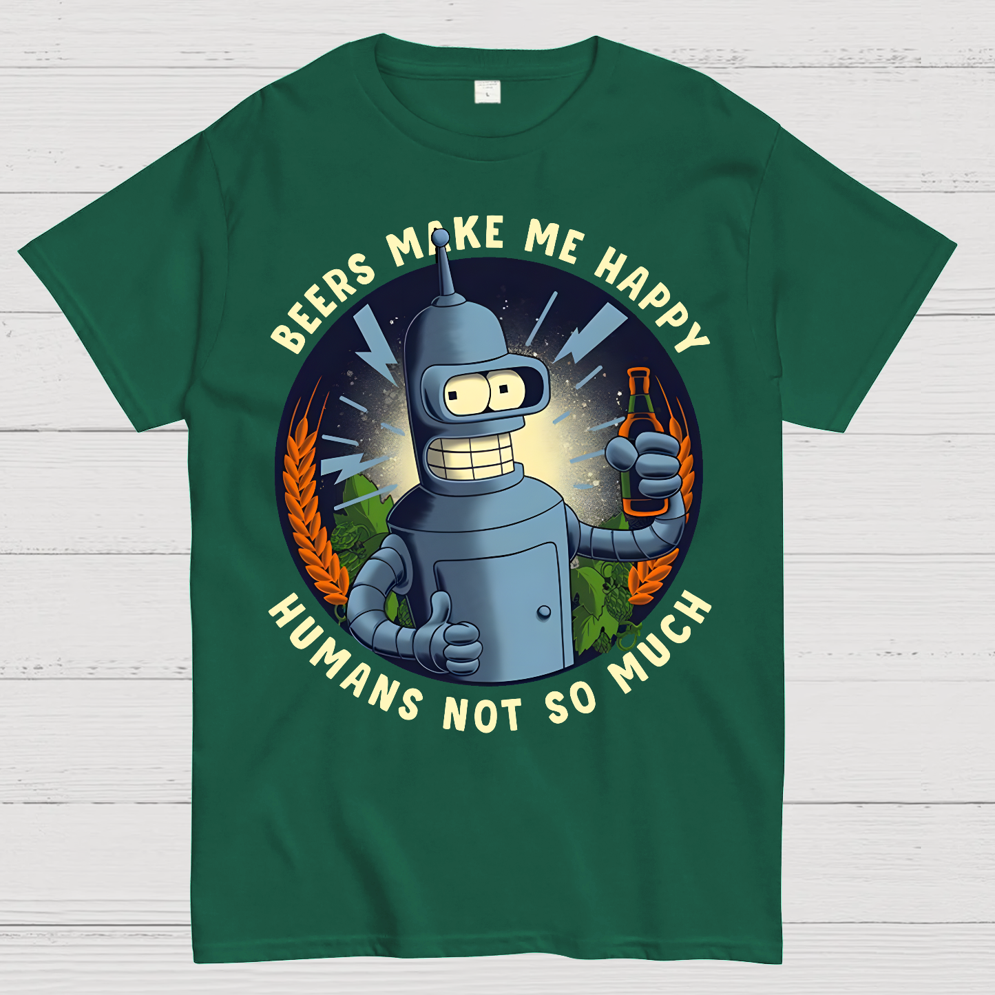 Beers Make Me Happy  T-Shirt