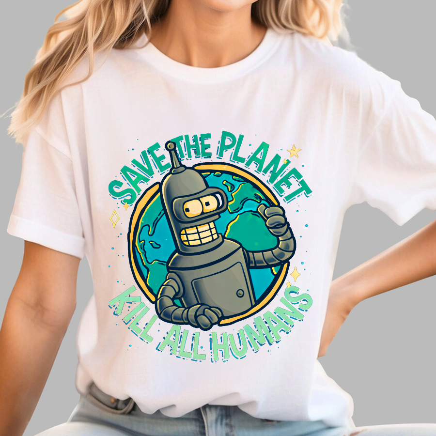 Save The Planet Kill All Humans  T-Shirt