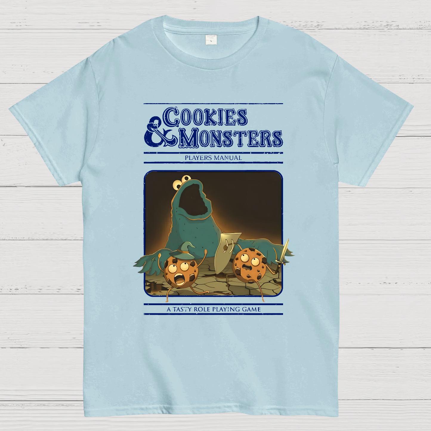 Cookies Monsters Players Manual Nerdy T-Shirt