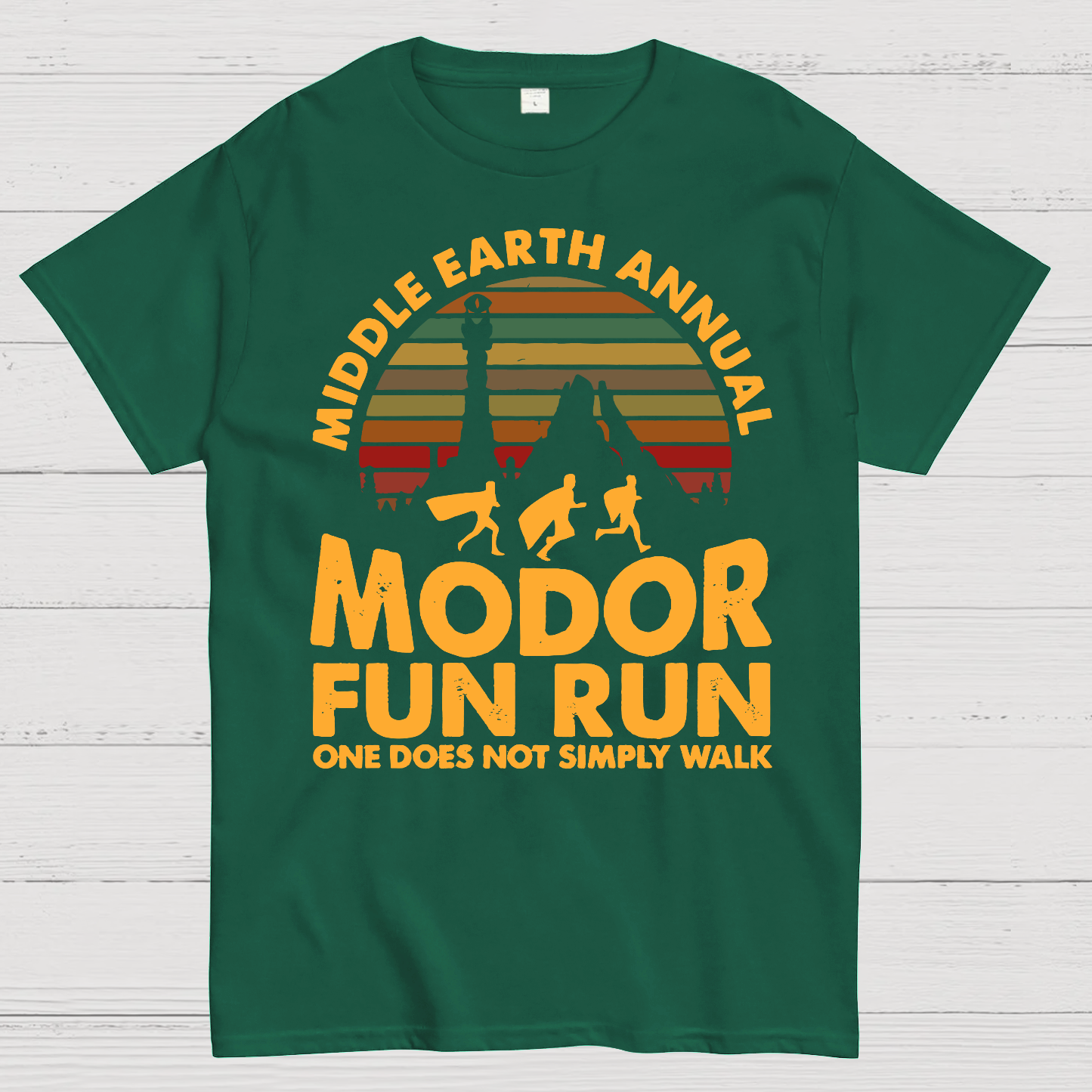 Mordor Fun Run Sarcasm  T-Shirt