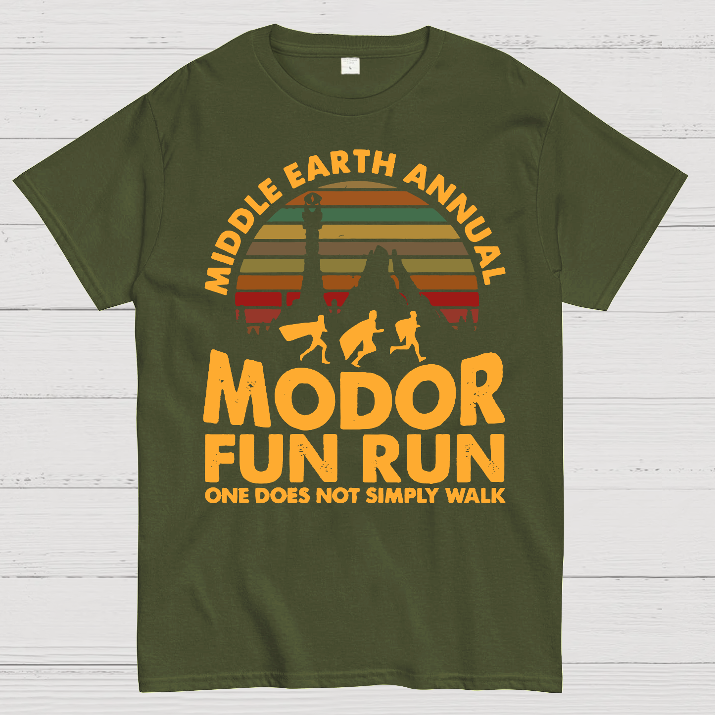 Mordor Fun Run Sarcasm  T-Shirt