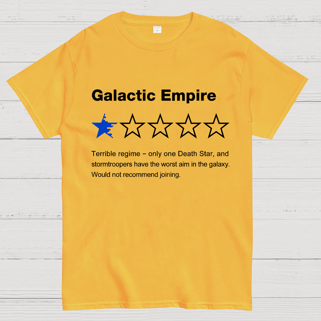 Galactic Empire review - the 4th  T-Shirt