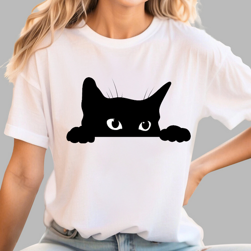 Black Cat  T-Shirt
