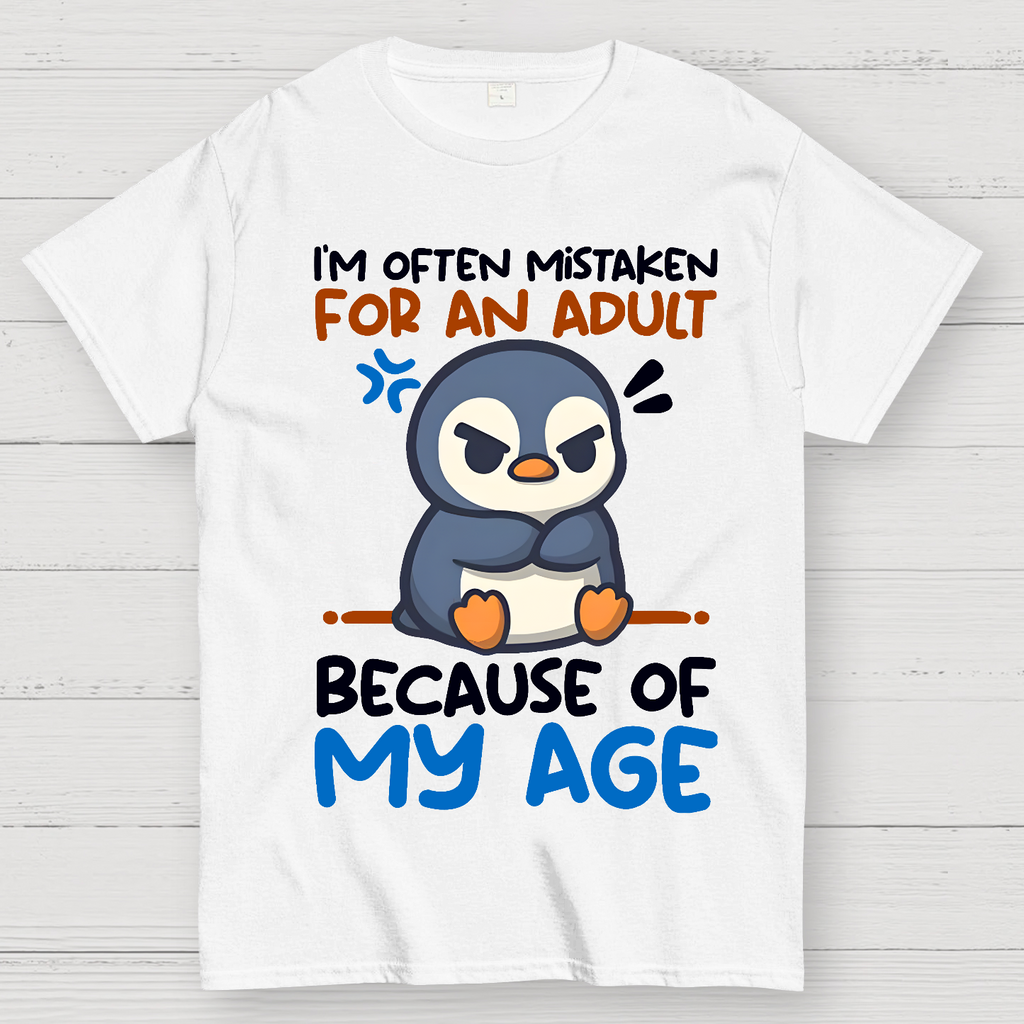 Penguin often mistaken for an adult  T-Shirt