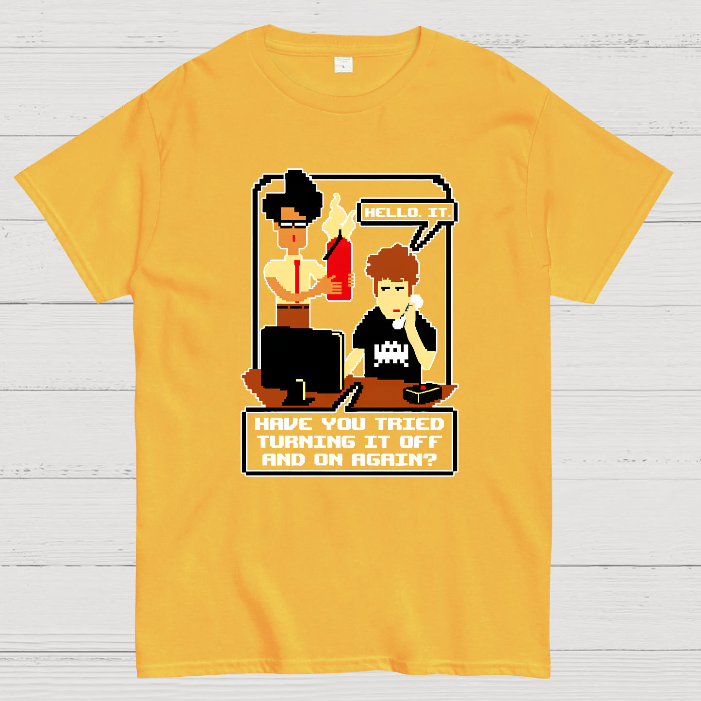 Tech Support Sitcoms - Funny Catchphrases  T-Shirt