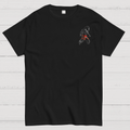 Funny Samurai Ukiyo-e Vintage Graphic  T-Shirt