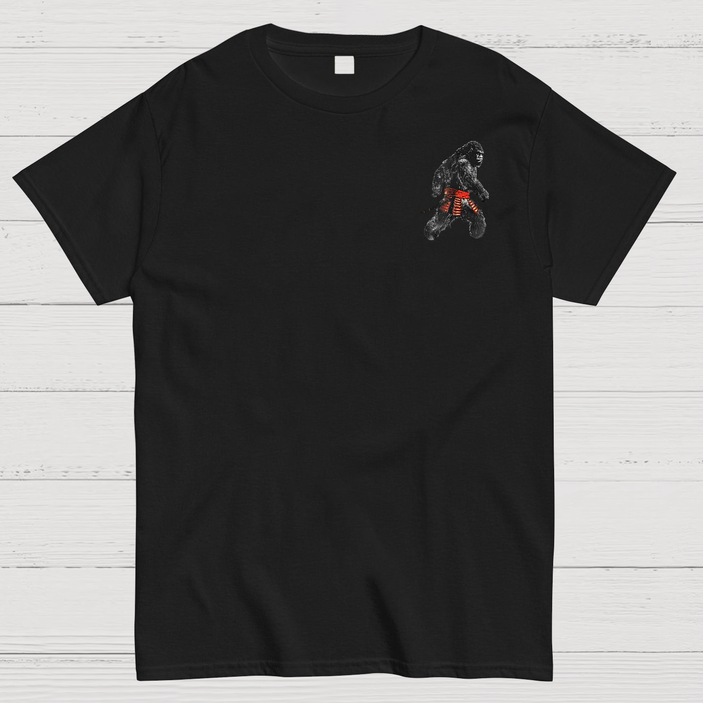 Funny Samurai Ukiyo-e Vintage Graphic  T-Shirt