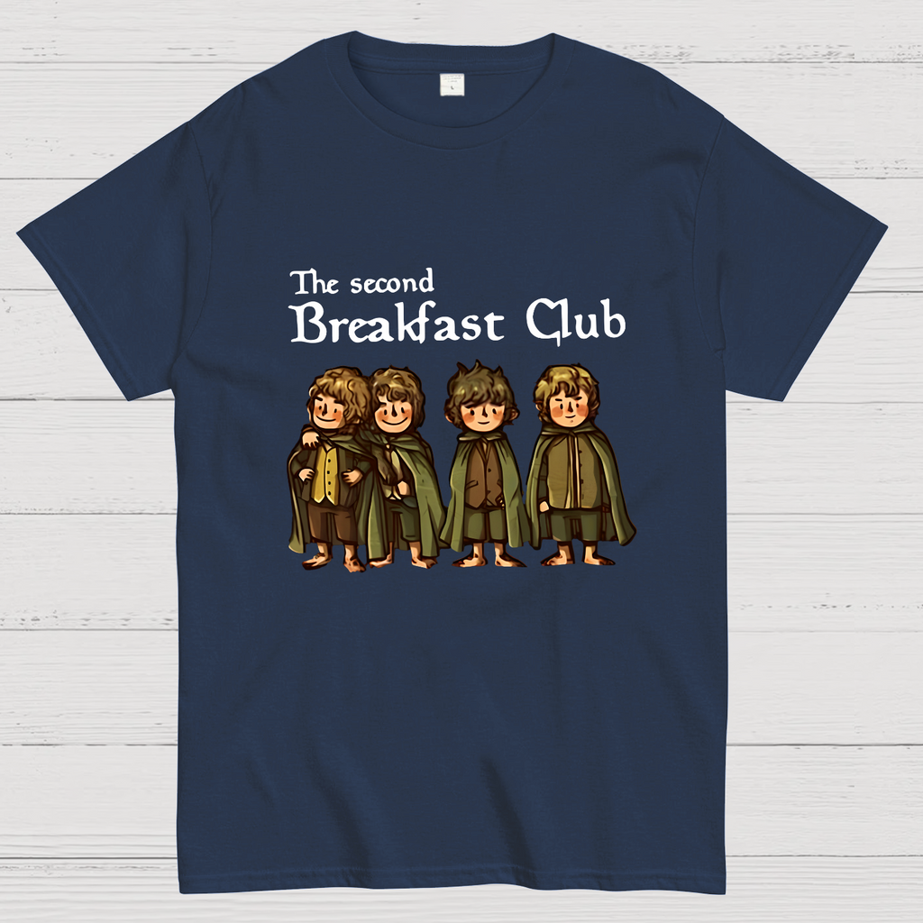 The Lord Of The Ring The Second Breakfast Club Nerdy T-Shirt