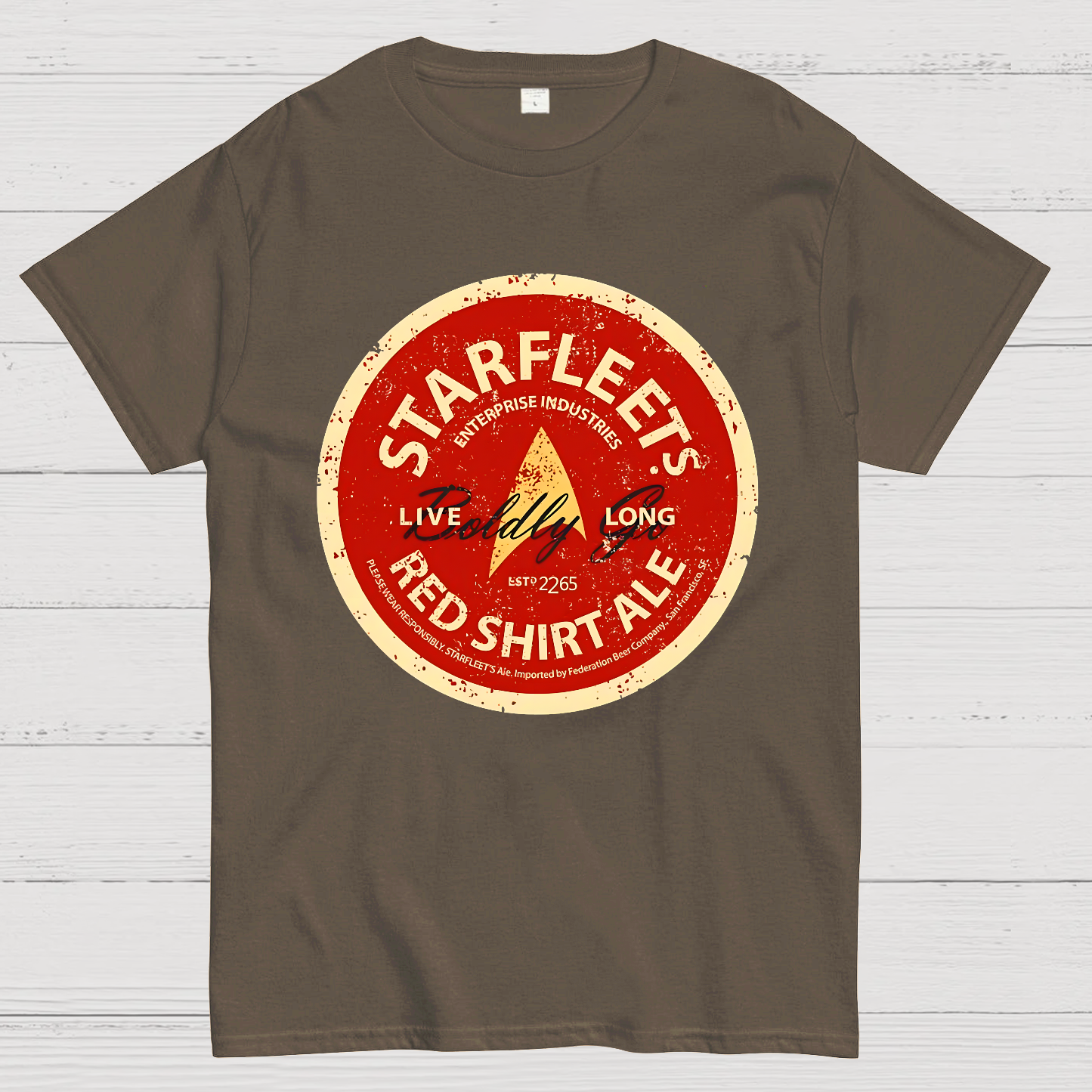 Starfleet's Red Shirt Ale  T-Shirt