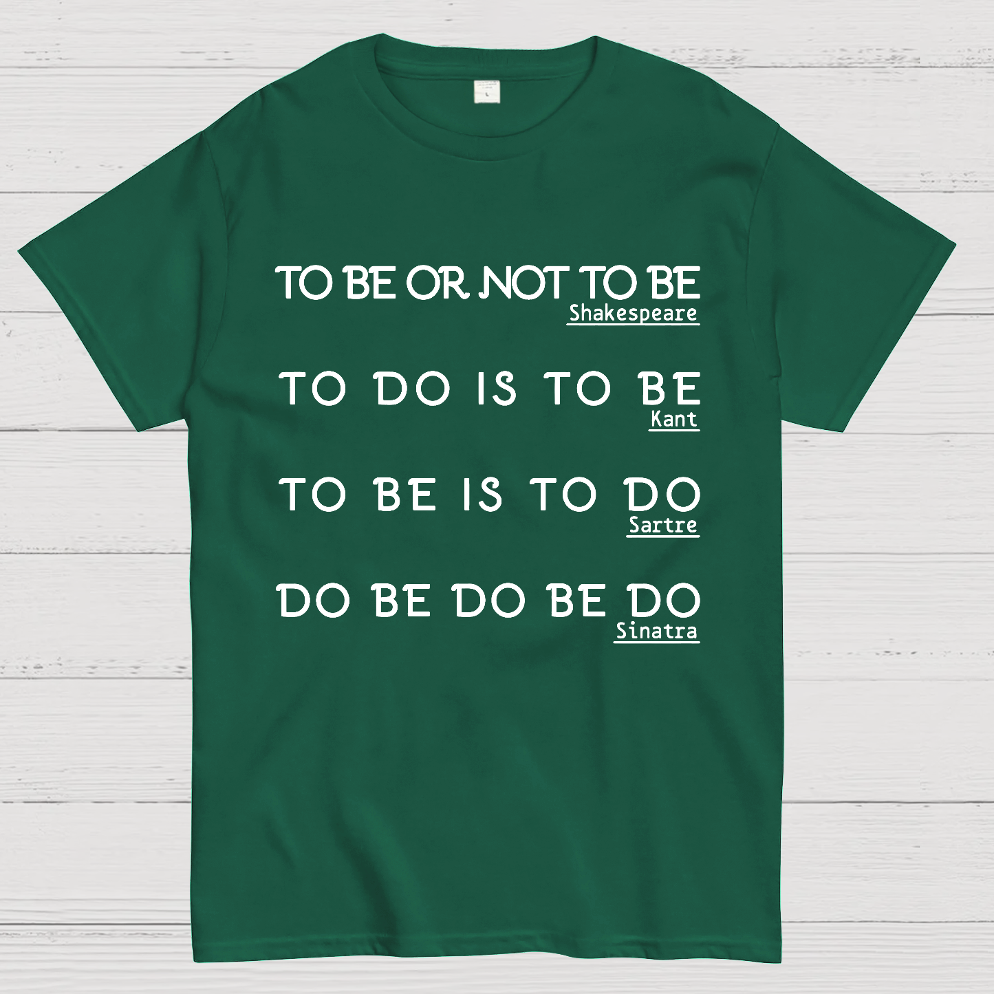 Philosophical lyric Poetic Sinatra Classic  T-Shirt