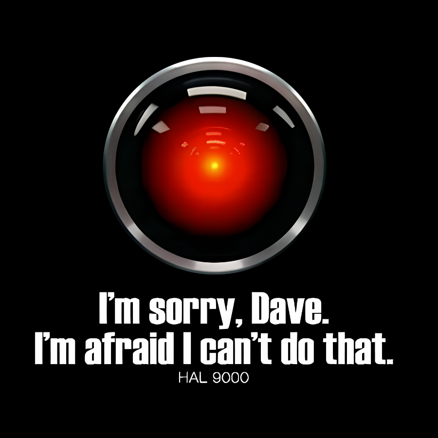 HAL 9000-2001 Space Odyssey  T-Shirt