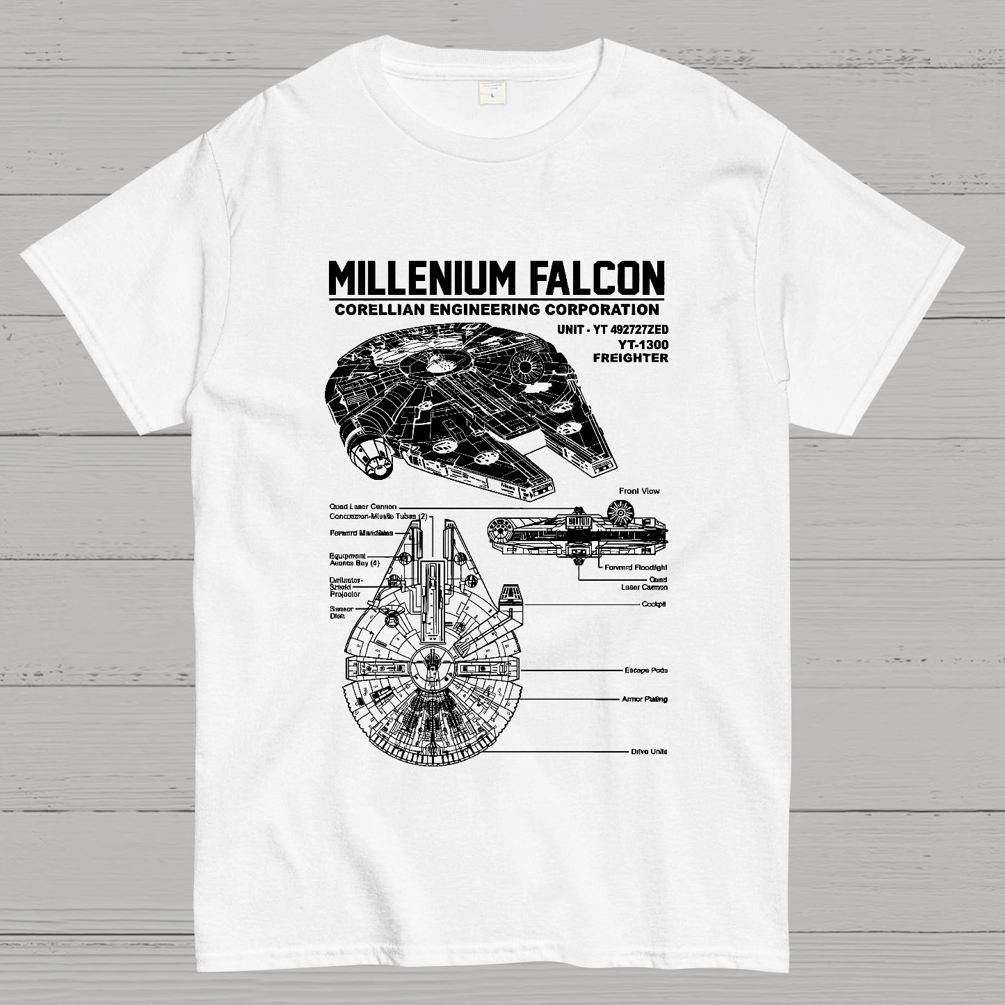 Millenium Falcon  T-Shirt