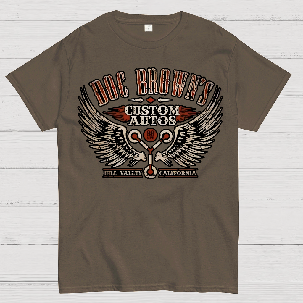 Doc Brown's Custom Autos  T-Shirt
