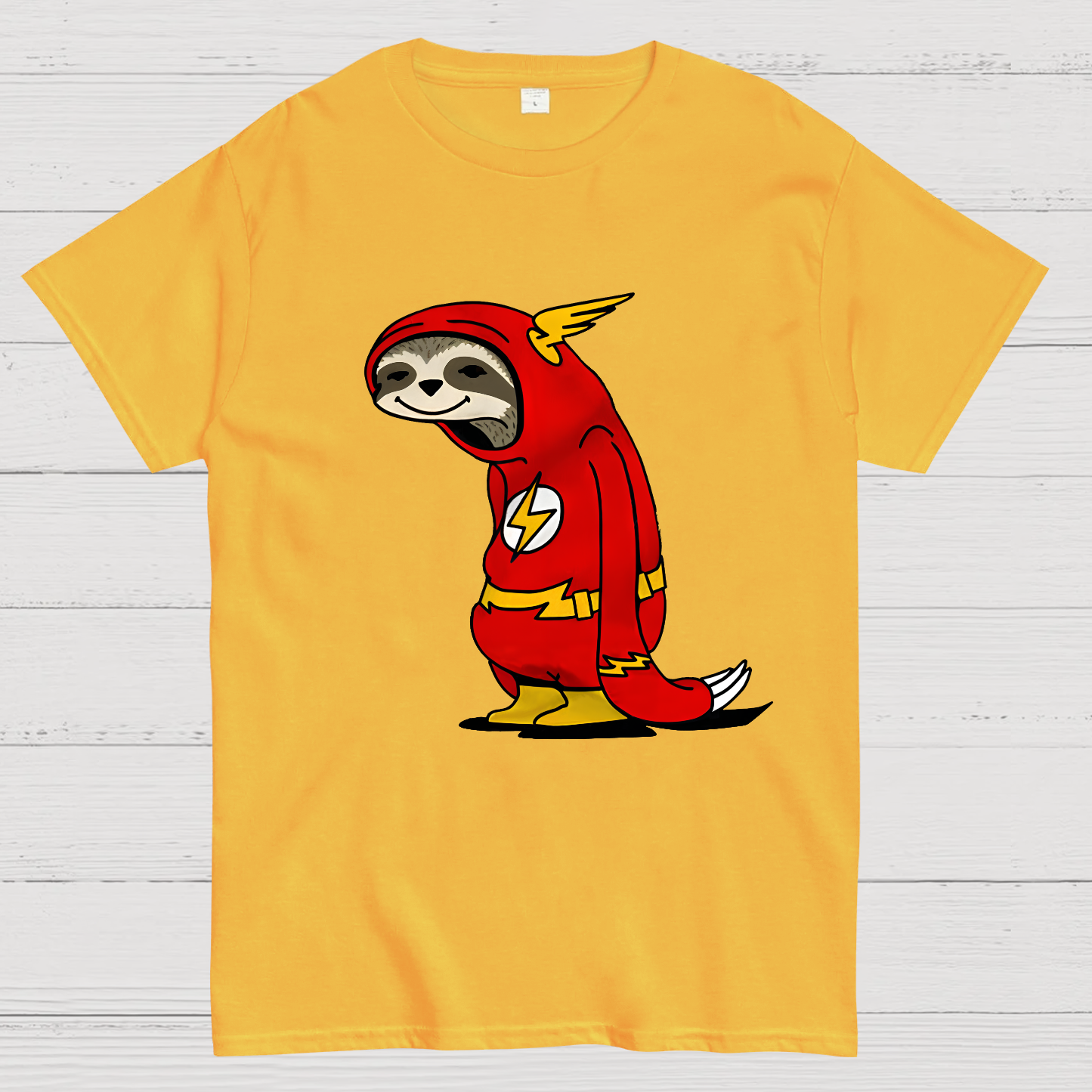 Flash Sloth Funny  T-Shirt