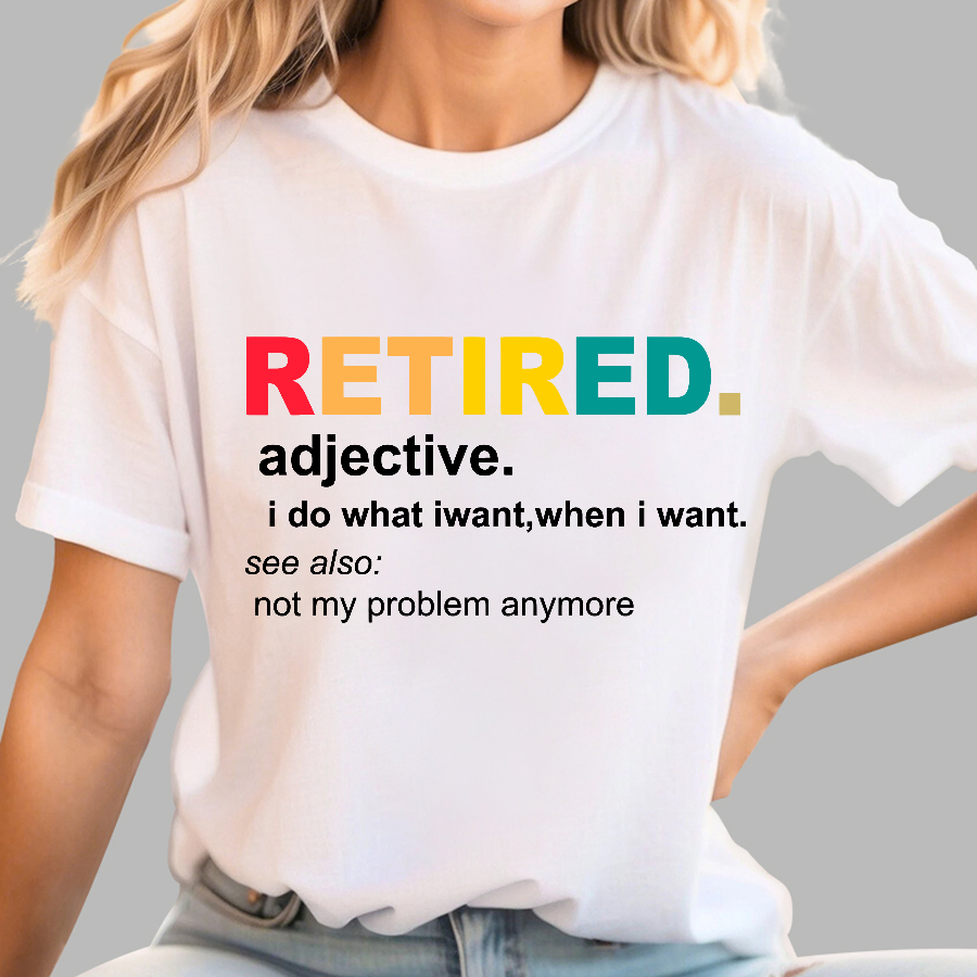 Retired Definition, Funny Retired Classic  T-Shirt