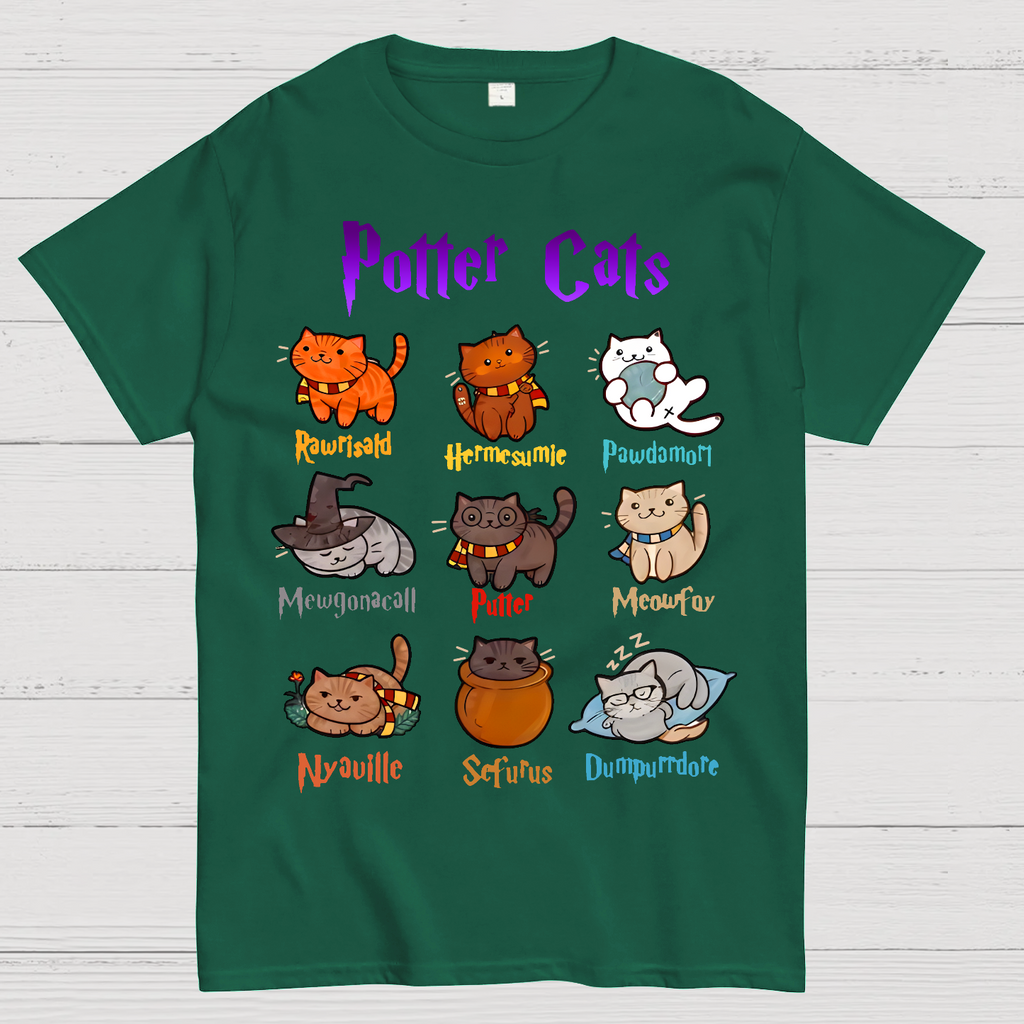 Potter Cats  T-Shirt