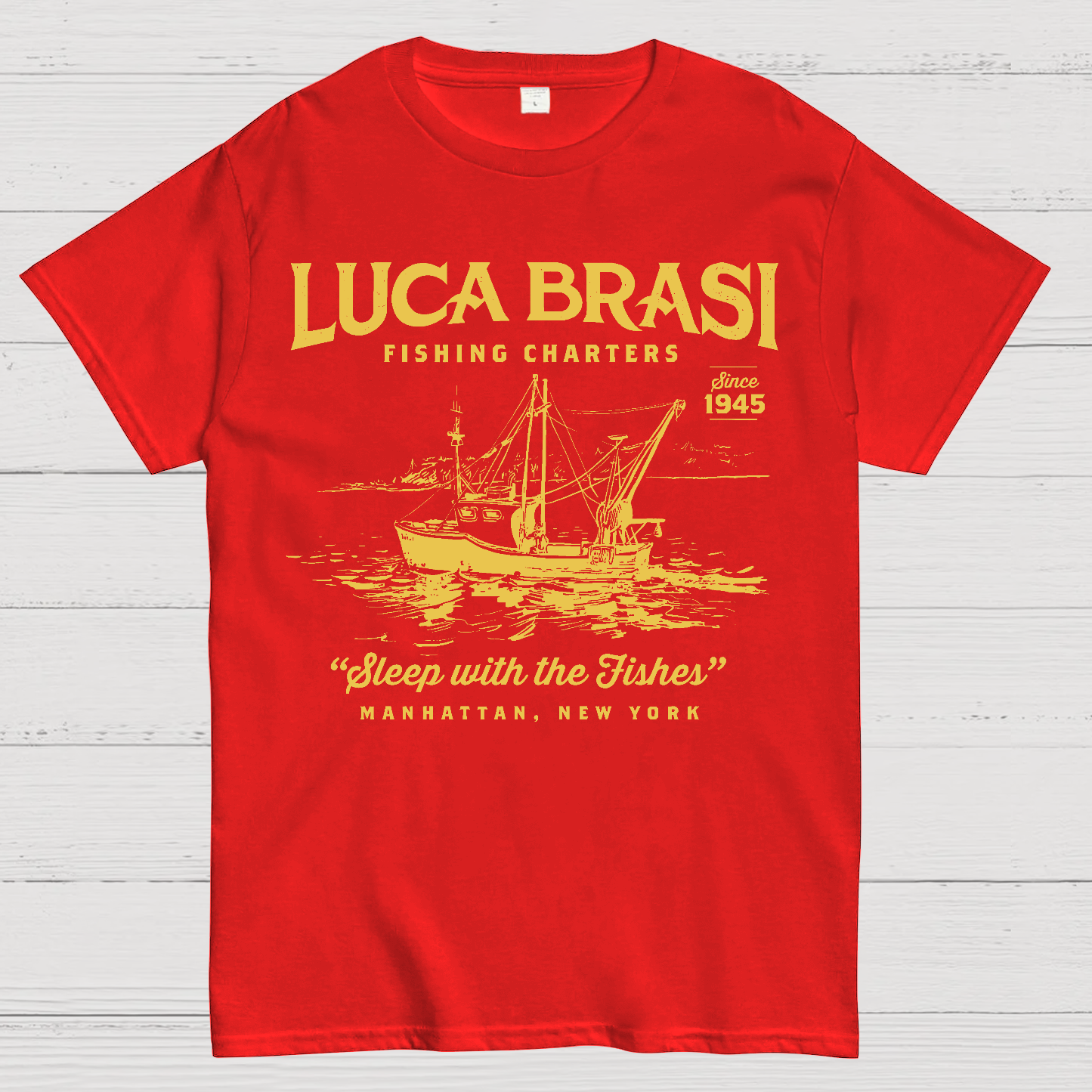 Luca Brasi Fishing Charters  T-Shirt