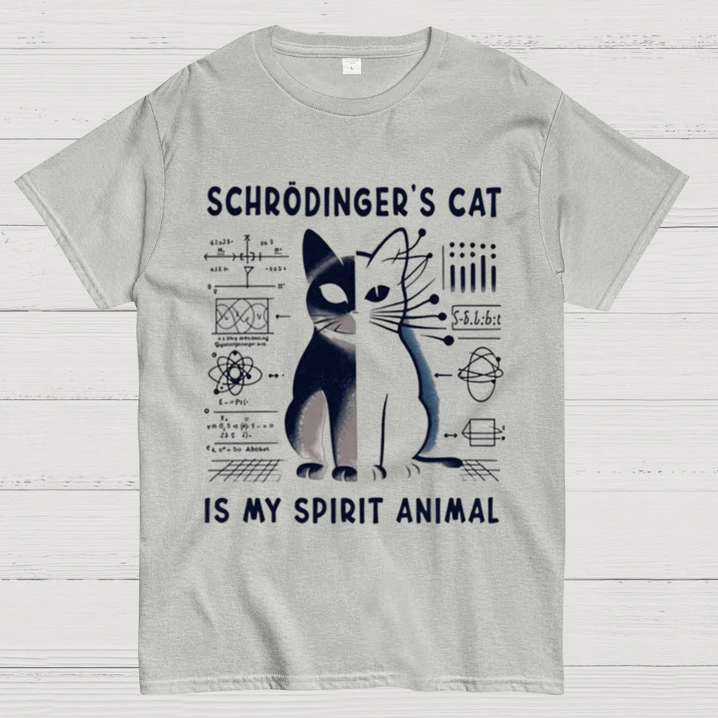 Schrodinger's Сat Science T-Shirts
