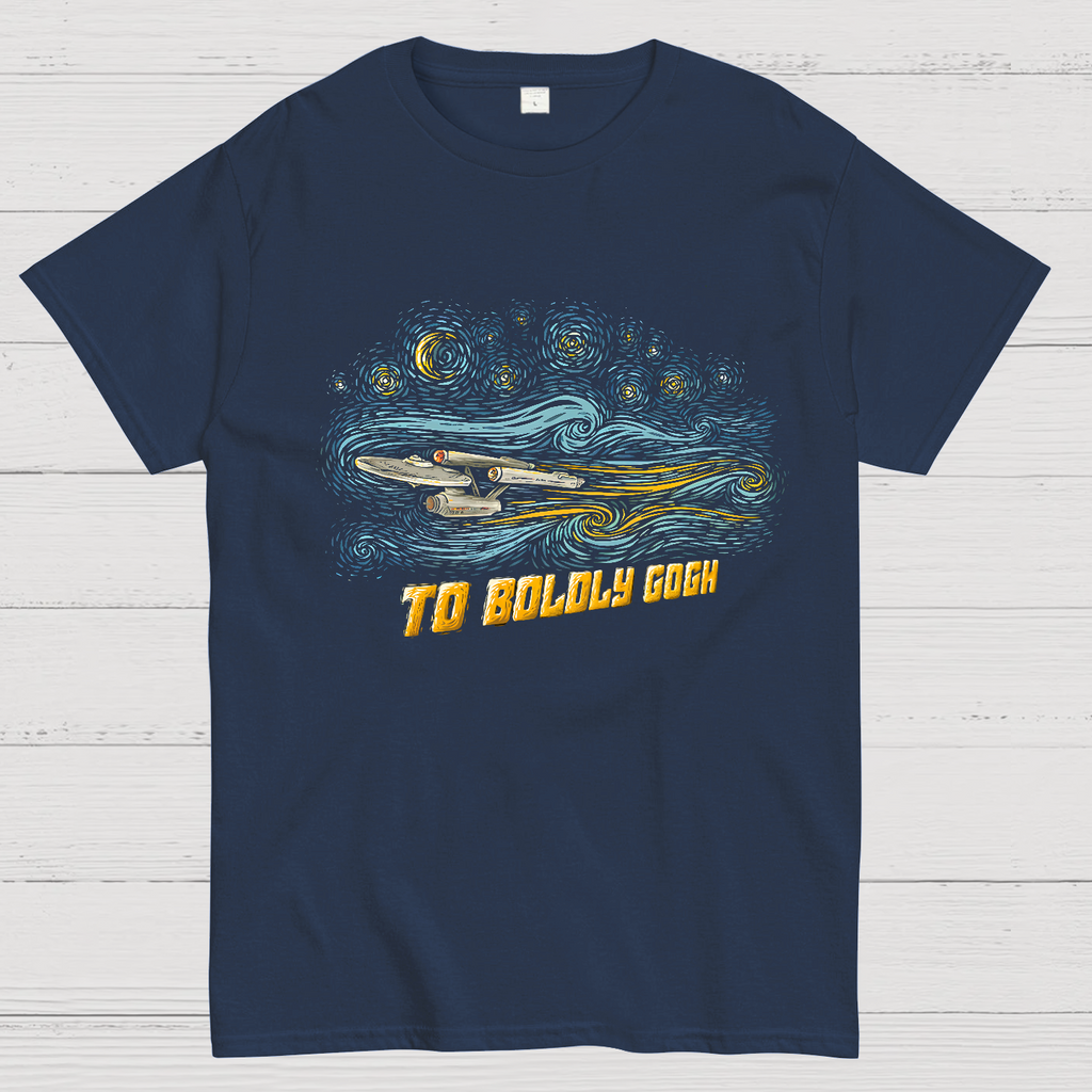 To Boldly Gogh Nerd T-Shirt