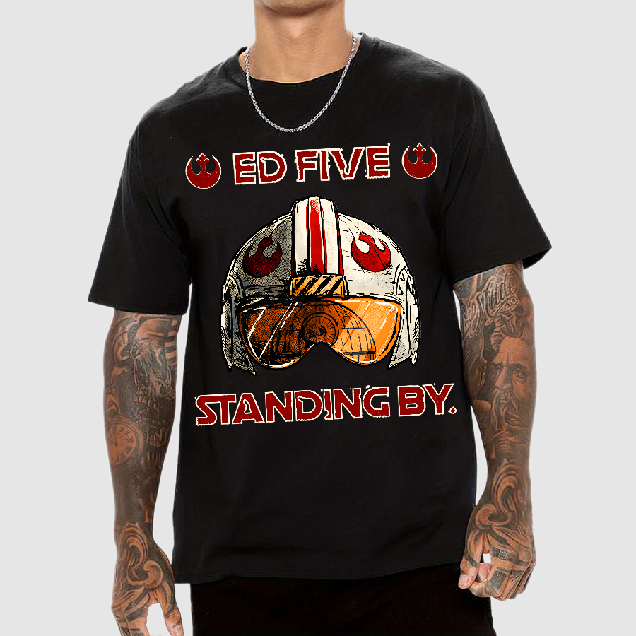 Ed Five Standing By  T-Shirt