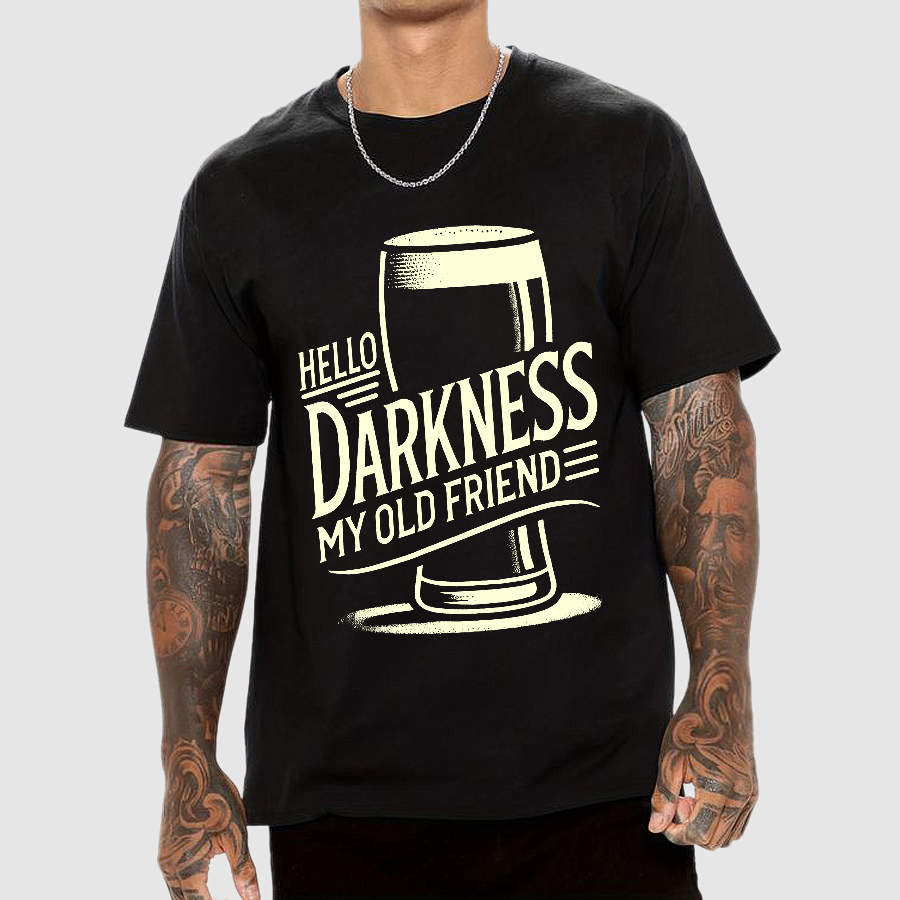 Hello Darkness My Old Friend Nerdy T-Shirt