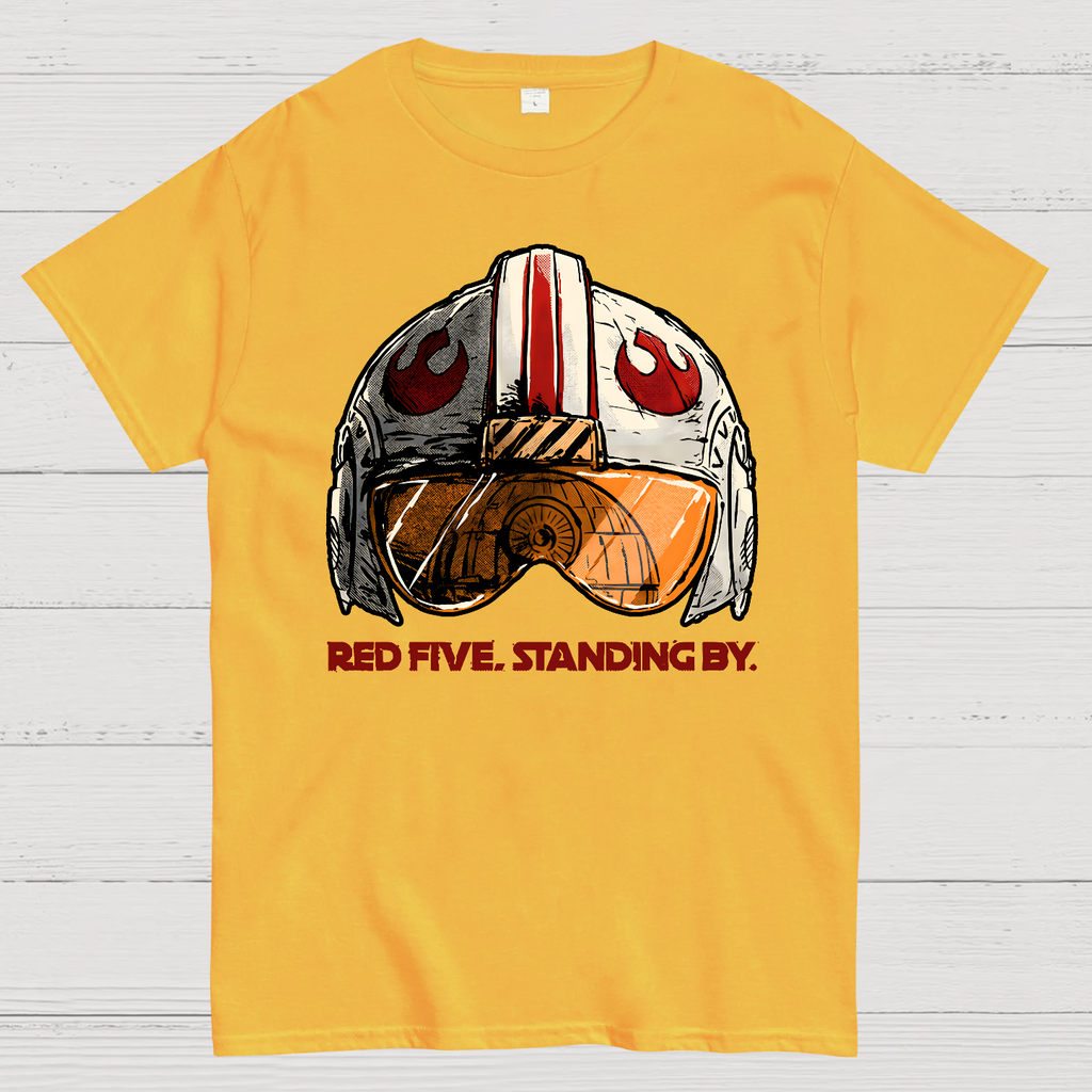 Red Five Standing By  T-Shirt
