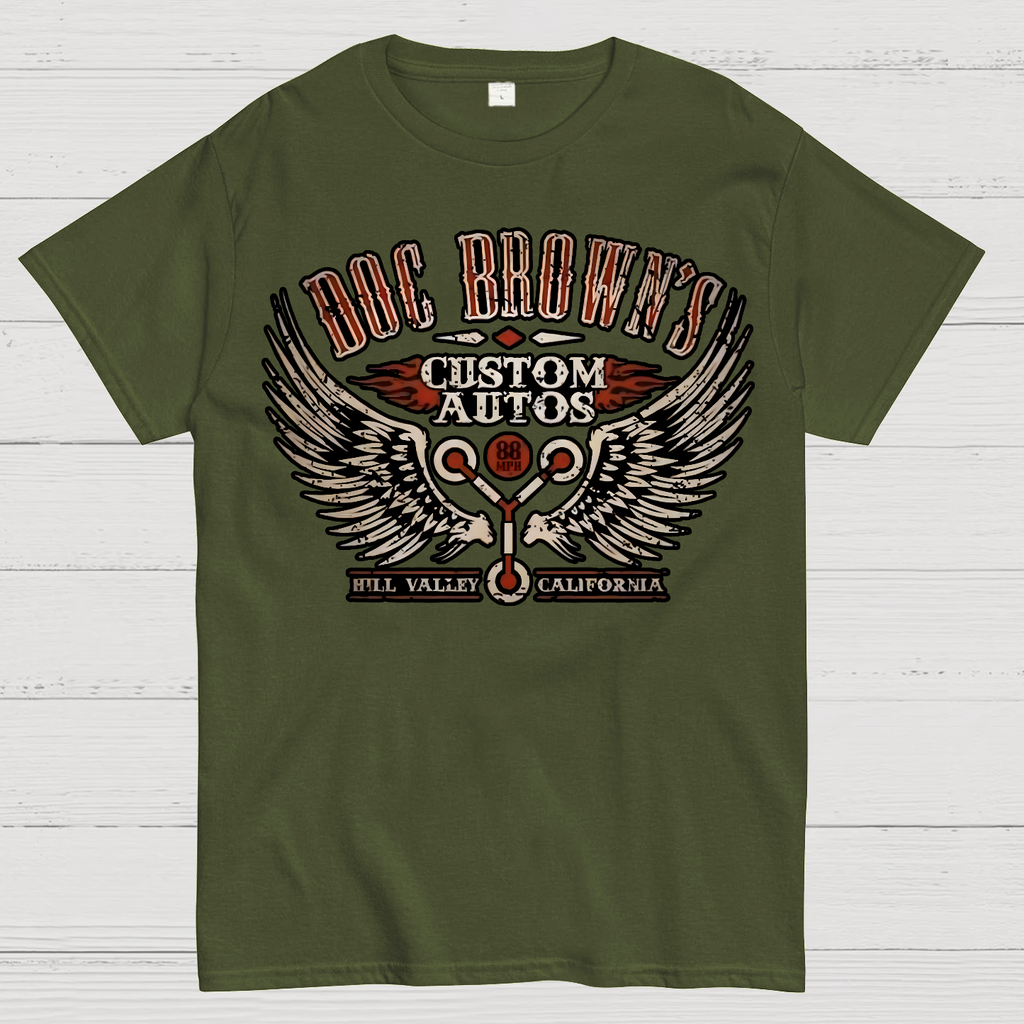 Doc Brown's Custom Autos  T-Shirt