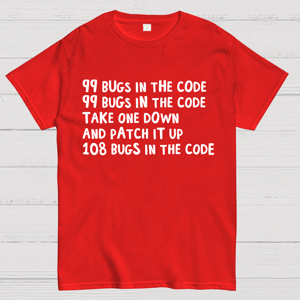 99 Bugs In The Code  T-Shirt